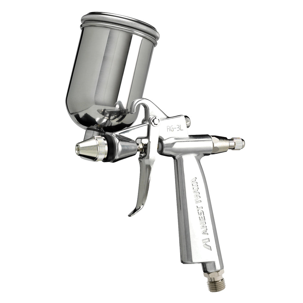 IWATA GRAVITY SIDE FEED SPRAYGUN RG3L 0.4MM + 150ML POT - RG.3L1C
