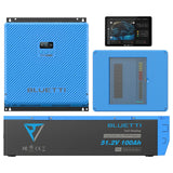 BLUETTI RV5 + B4810 + EPANEL + EPAD COMBO INCL. CABLES - RV5-COMBO1