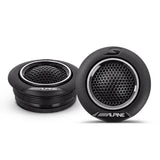 ALPINE (S2 SERIES) 1" COMPONENT TWEETER 80W RMS (PAIR) - S2-S10TW