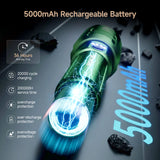 SKYFIRE 1376J FLASHLIGHT TORCH IP54 1387 LUMENS GREEN - SF-SD-1376J-G