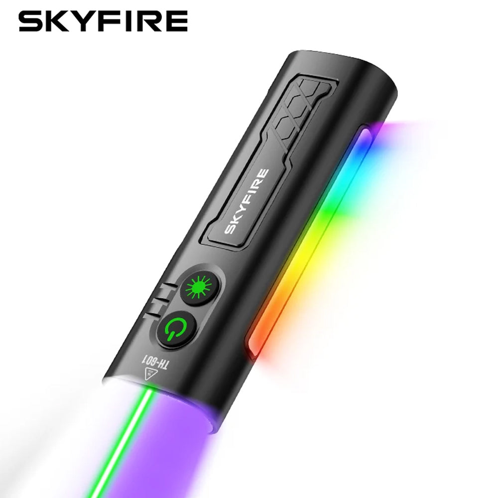 SKYFIRE 2024S FLASHLIGHT TORCH IP54 542 LUMENS WITH UV / LASER POINTER - SF-SD-2024S
