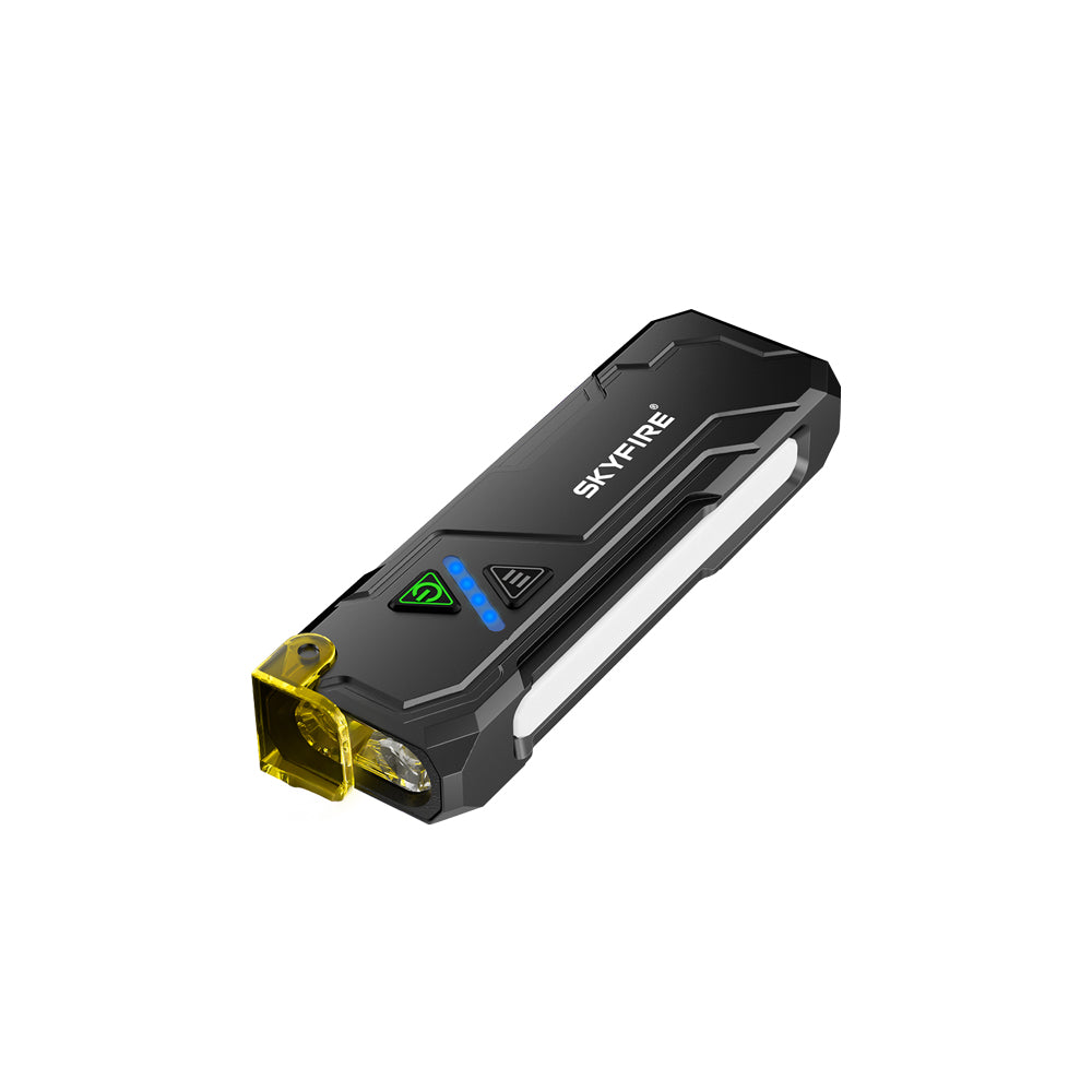 SKYFIRE 2191 FLASHLIGHT TORCH IP54 942 LUMENS WITH UV / RGB - SF-SD-2191