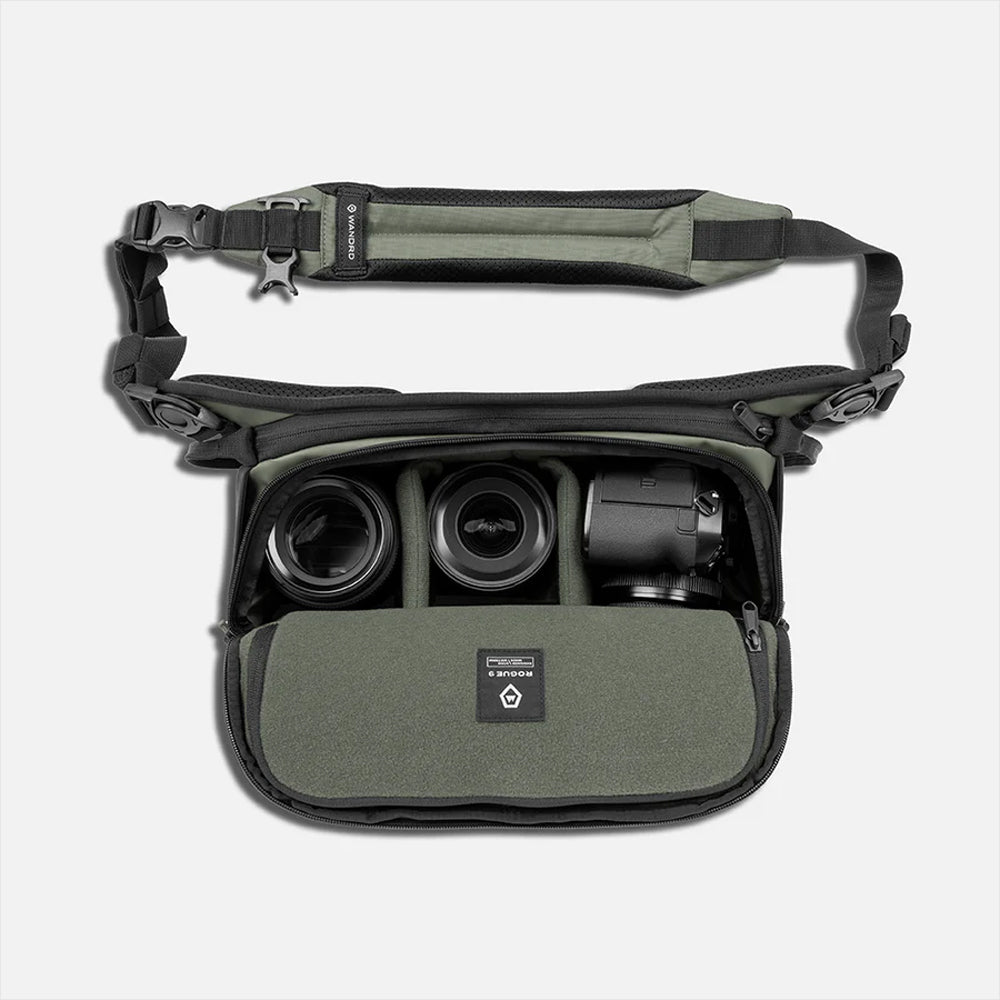 WANDRD ROGUE V2 9L CAMERA SLING BAG WASATCH GREEN - SLG9-WG-2