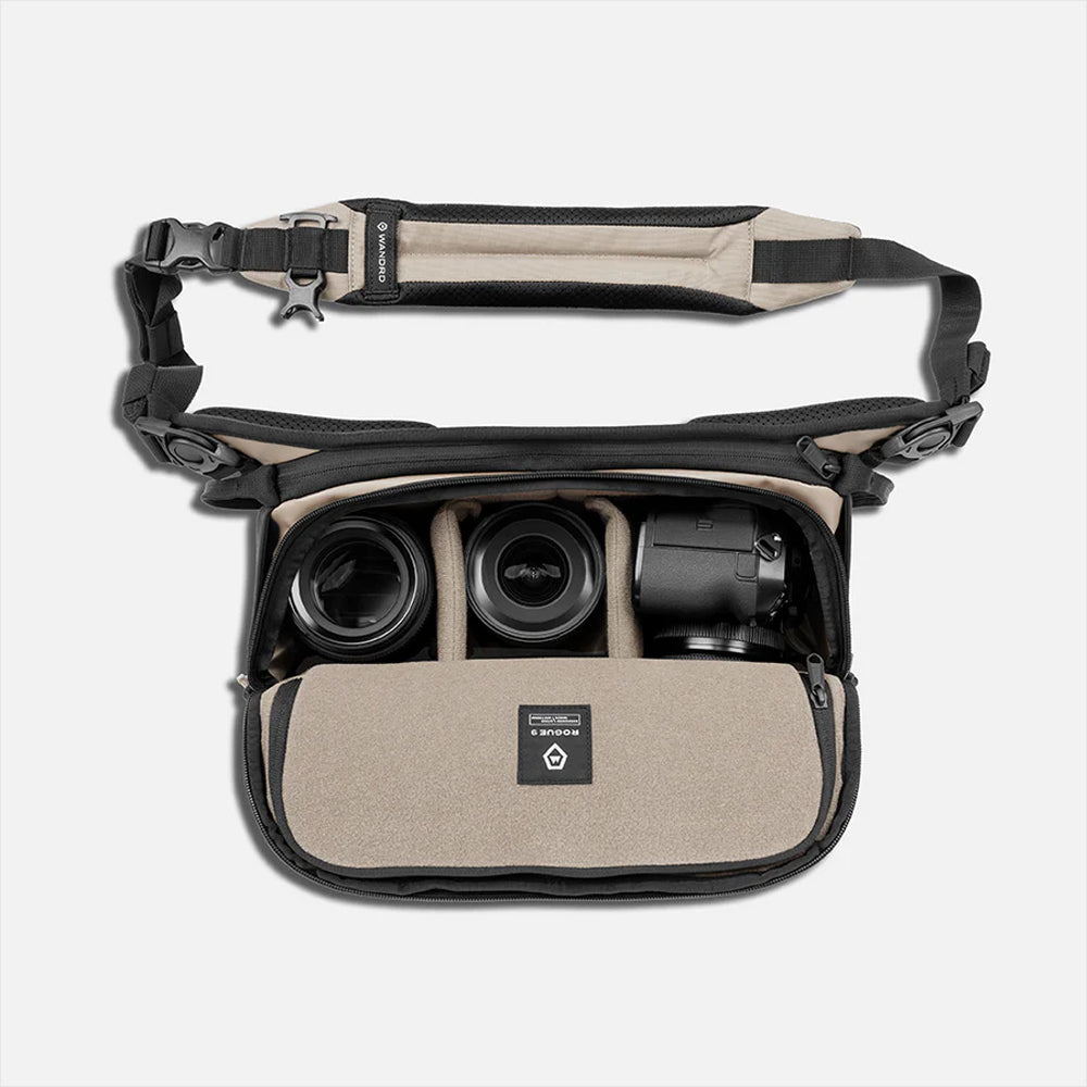 WANDRD ROGUE V2 9L CAMERA SLING BAG YUMA TAN - SLG9-YT-2