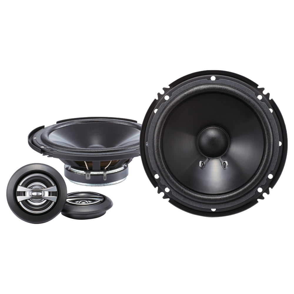 ALPINE (J SERIES) 6" COMPONENT SPEAKER  2-WAY 50W RMS (PAIR) - SPJ-161CS