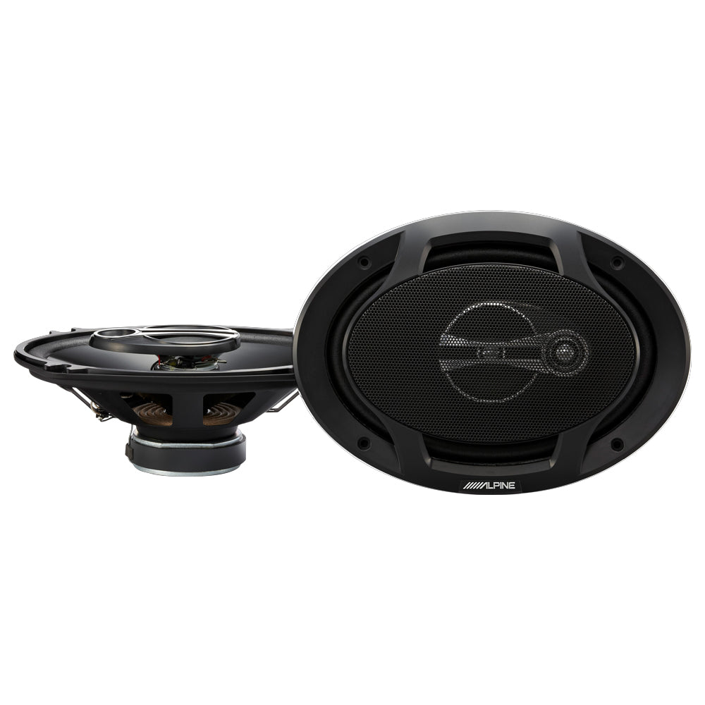 ALPINE (J SERIES) 6X9" COAXIAL SPEAKER 3-WAY 60W RMS (PAIR) - SPJ-691C3