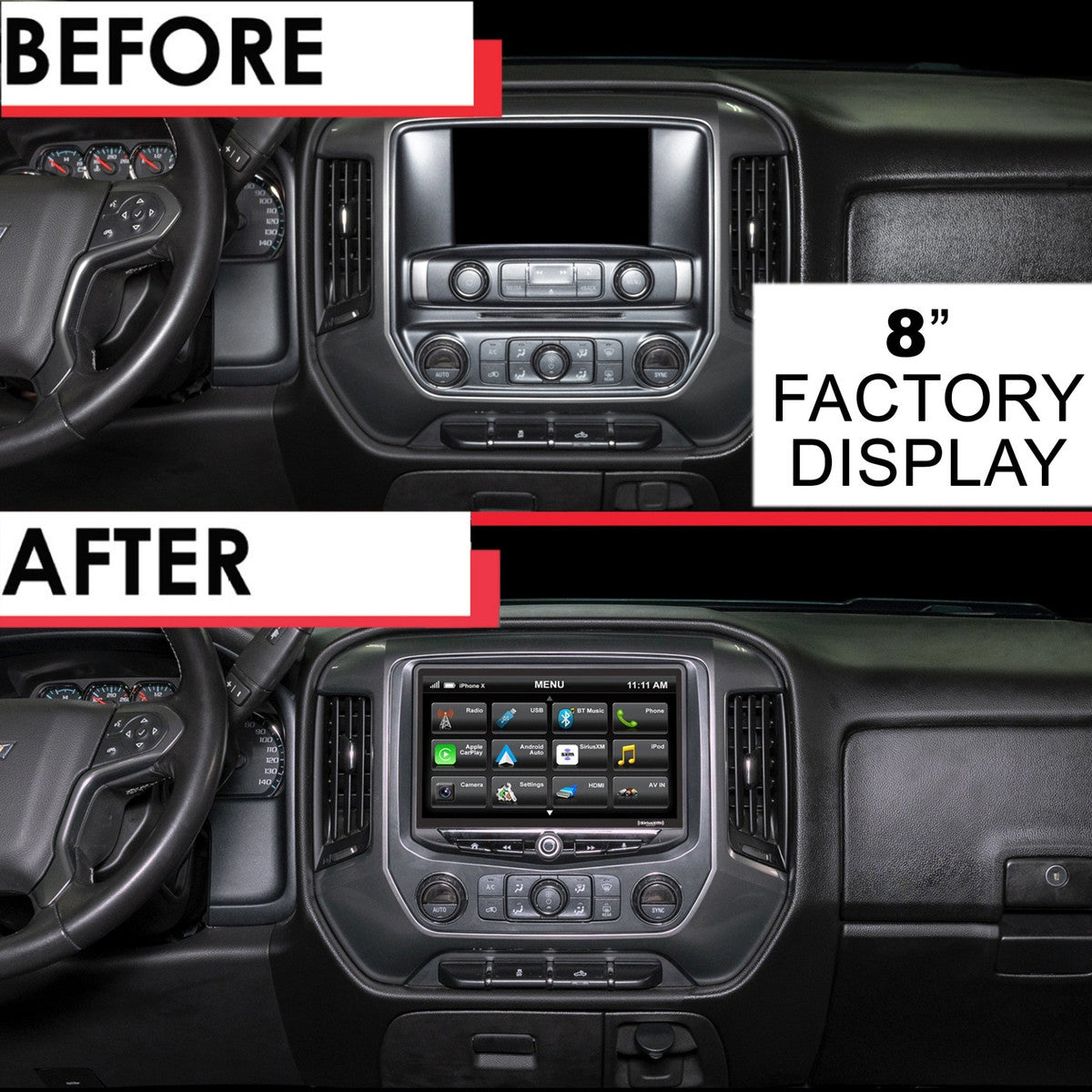 STINGER HEIGH10 SILVERADO SIERRA  1500 2500 3500 2015 - 2019 - SR-GM14H