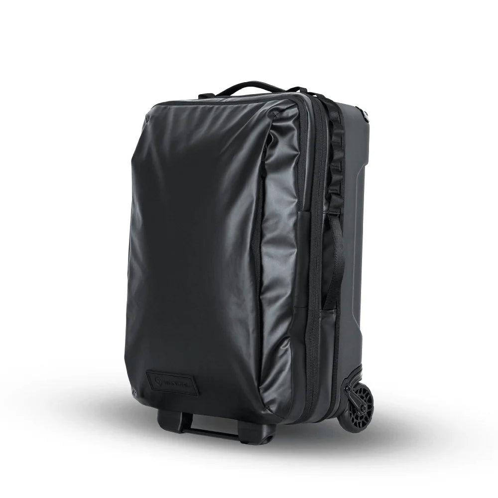 WANDRD TRANSIT TRAVEL CARRY ON ROLLER BAG BLACK - TRR40-BK-1