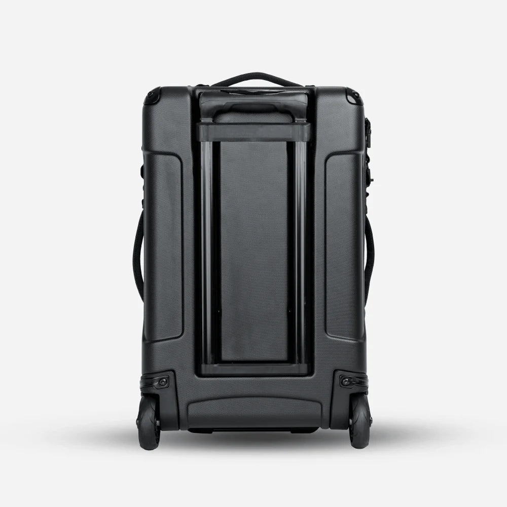 WANDRD TRANSIT TRAVEL CARRY ON ROLLER BAG BLACK - TRR40-BK-1