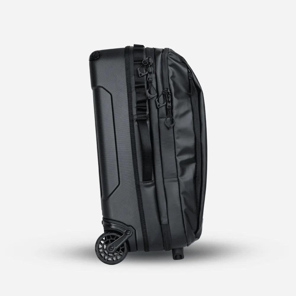 WANDRD TRANSIT TRAVEL CARRY ON ROLLER BAG BLACK - TRR40-BK-1