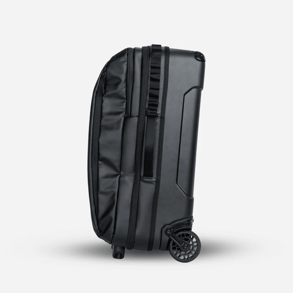 WANDRD TRANSIT TRAVEL CARRY ON ROLLER BAG BLACK - TRR40-BK-1