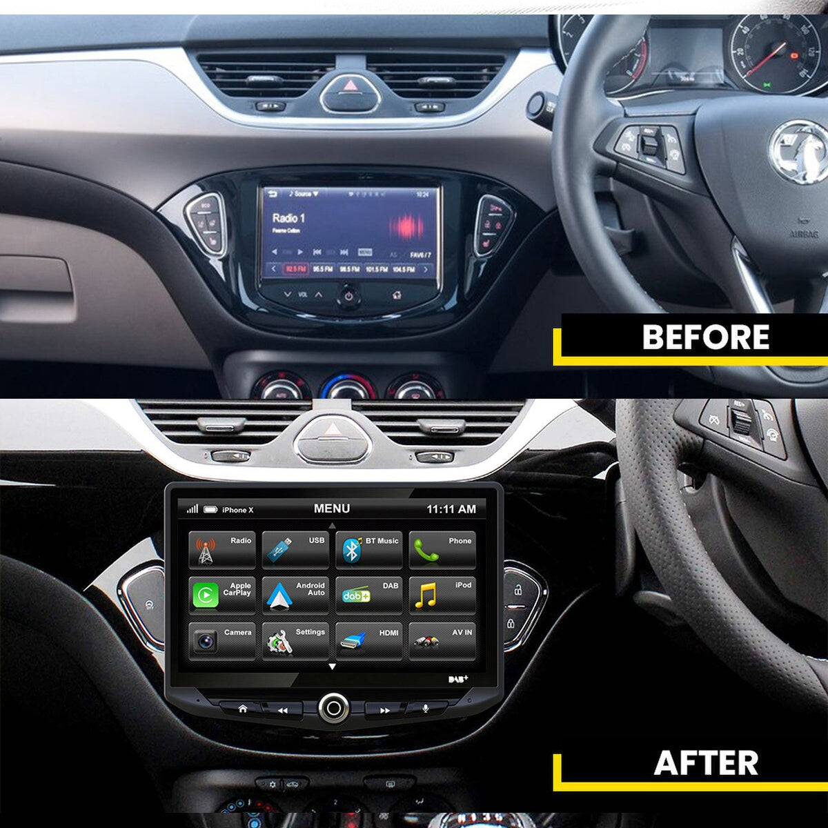STINGER HEIGH10 VAUXHALL CORSA E 2014 - 2019 - UN1810E-VX2