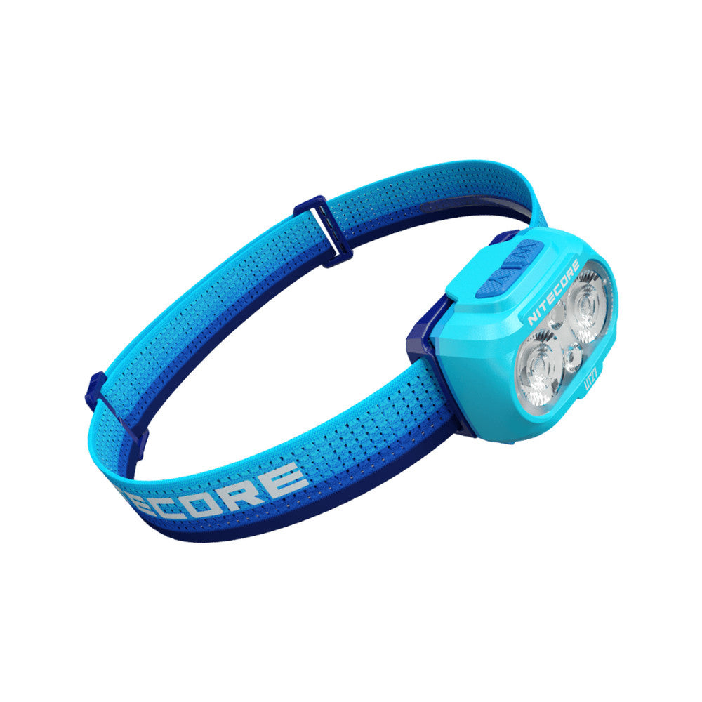 NITECORE 800 LUMEN USB RECHARGEABLE LED HEADLAMP TORCH BLUE - UT27 MB