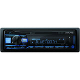 ALPINE HEAD UNIT SINGLE DIN BLUETOOTH 4V PRE-OUT MAX POWER 50 X 4 (18 X 4 RMS) - UTE-83EBT