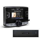 ALPINE HEAD UNIT HI-RES AUDIO DIGITAL MEDIA RECEIVER - AM/FM , BLUETOOTH & DUAL USB - UTX-A09 PRO