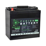 DEEP CYCLE BATTERY LITHIUM 12V 55AH 70A BMS WITH BLUETOOTH FUSION - V-LFP-12-55
