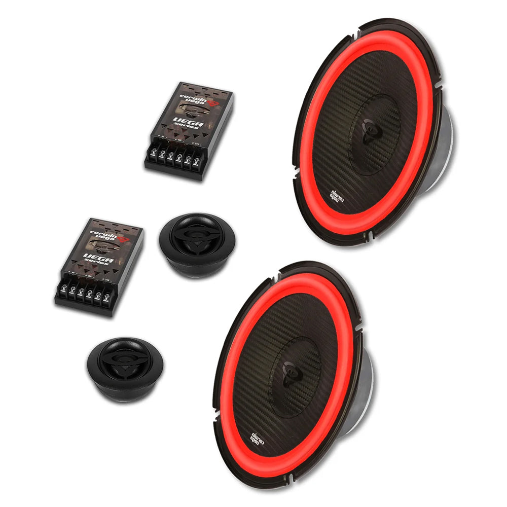 CERWIN VEGA VEGA SERIES 8" 2-WAY COMPONENT SPEAKERS 180W RMS - V80C