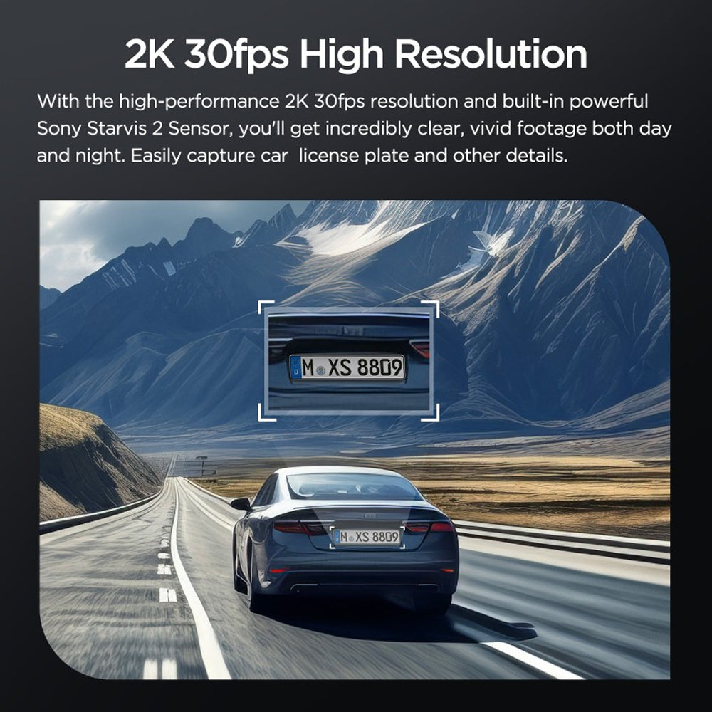 VIOFO MINI DASHCAM 2K HDR VS1 WITH SONY STARVIS 2 IMX675 SENSOR - VS1