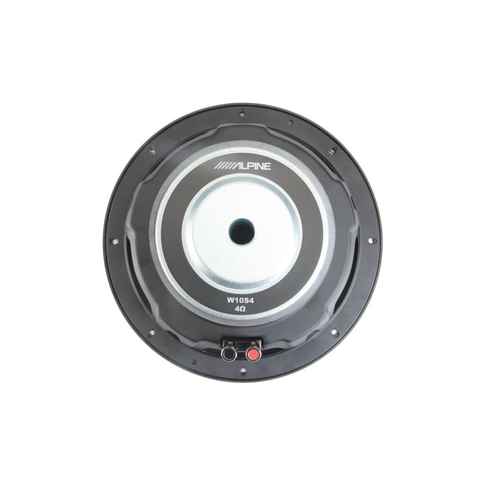 ALPINE (BASS SERIES) 10" SUBWOOFER SINGLE 4OHM 250W RMS - W10S4