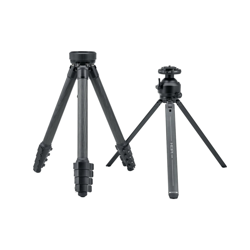 HEIPI VISION 3-IN-1 CARBON FIBER TRAVEL TRIPOD TWIST QUICK RELEASE - W28S-Q