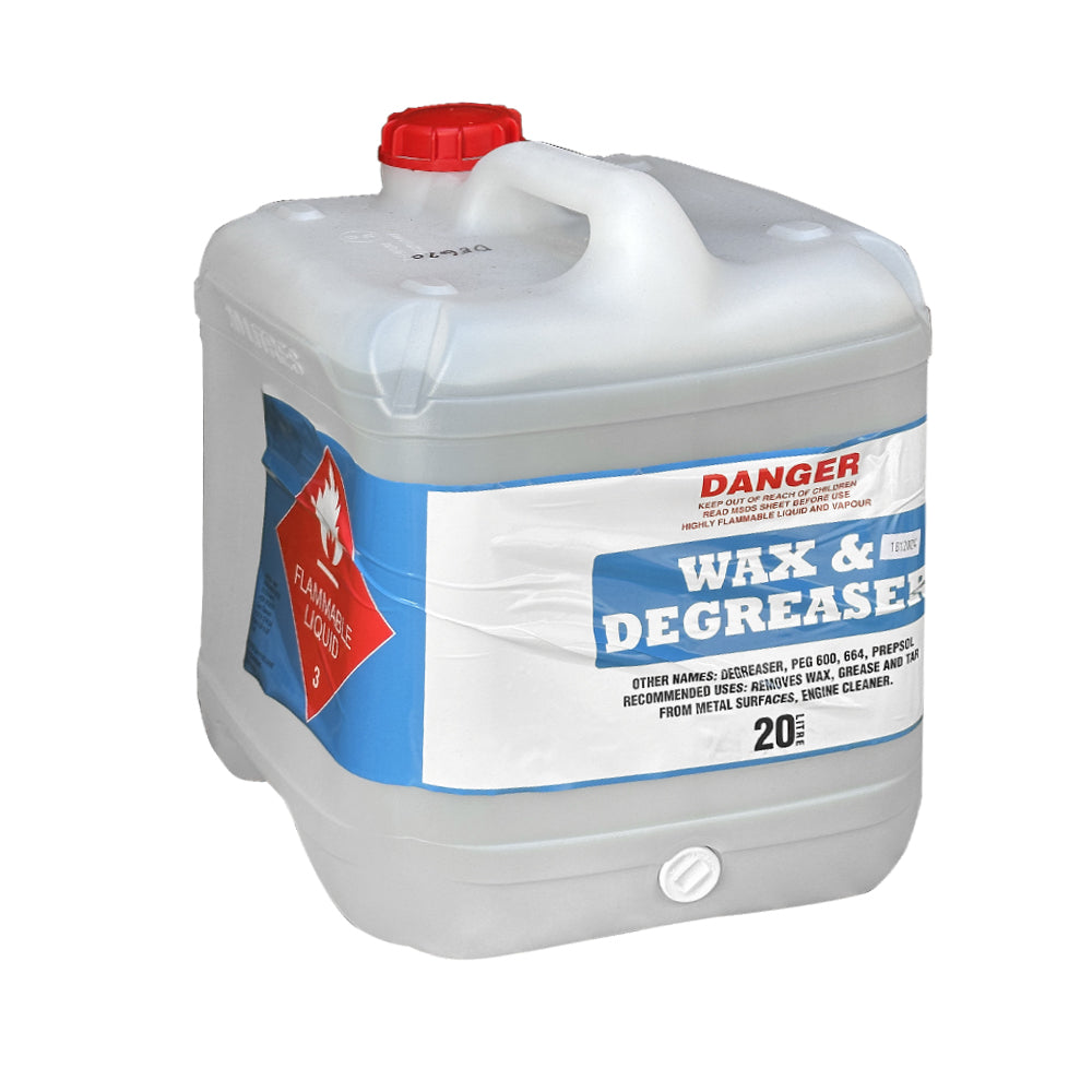 WAX & GREASE REMOVER 20L (PREPSOL) - WGR-20L