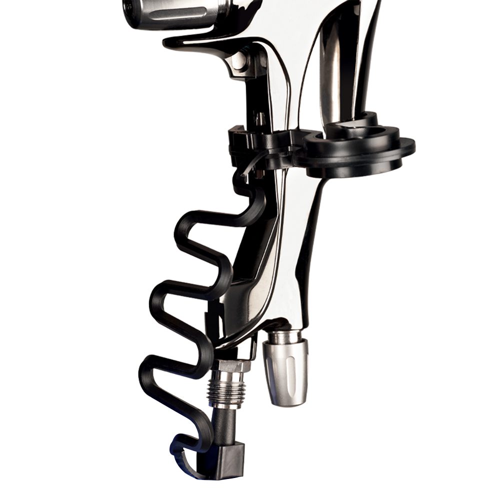 IWATA GRAVITY SPRAYGUN SUPERNOVA SERIES 2 DIGITAL WS400 1.3MM + POT CLEARCOAT - WS400S2D13HD