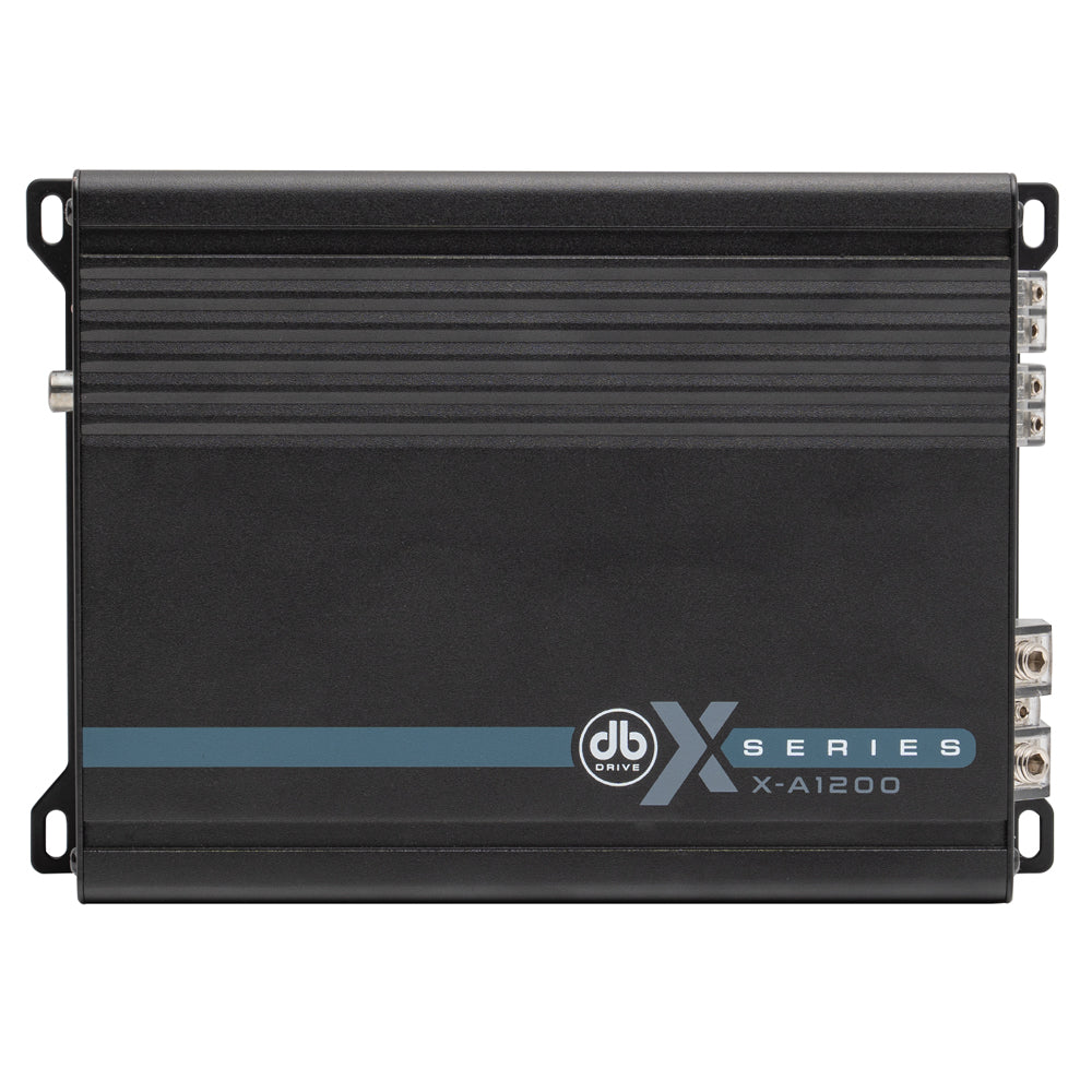 DB DRIVE AMP X-SERIES MONO CLASS D RMS 600W X 1 @ 1OHM / 300W X 1 @ 2OHM - X-A1200