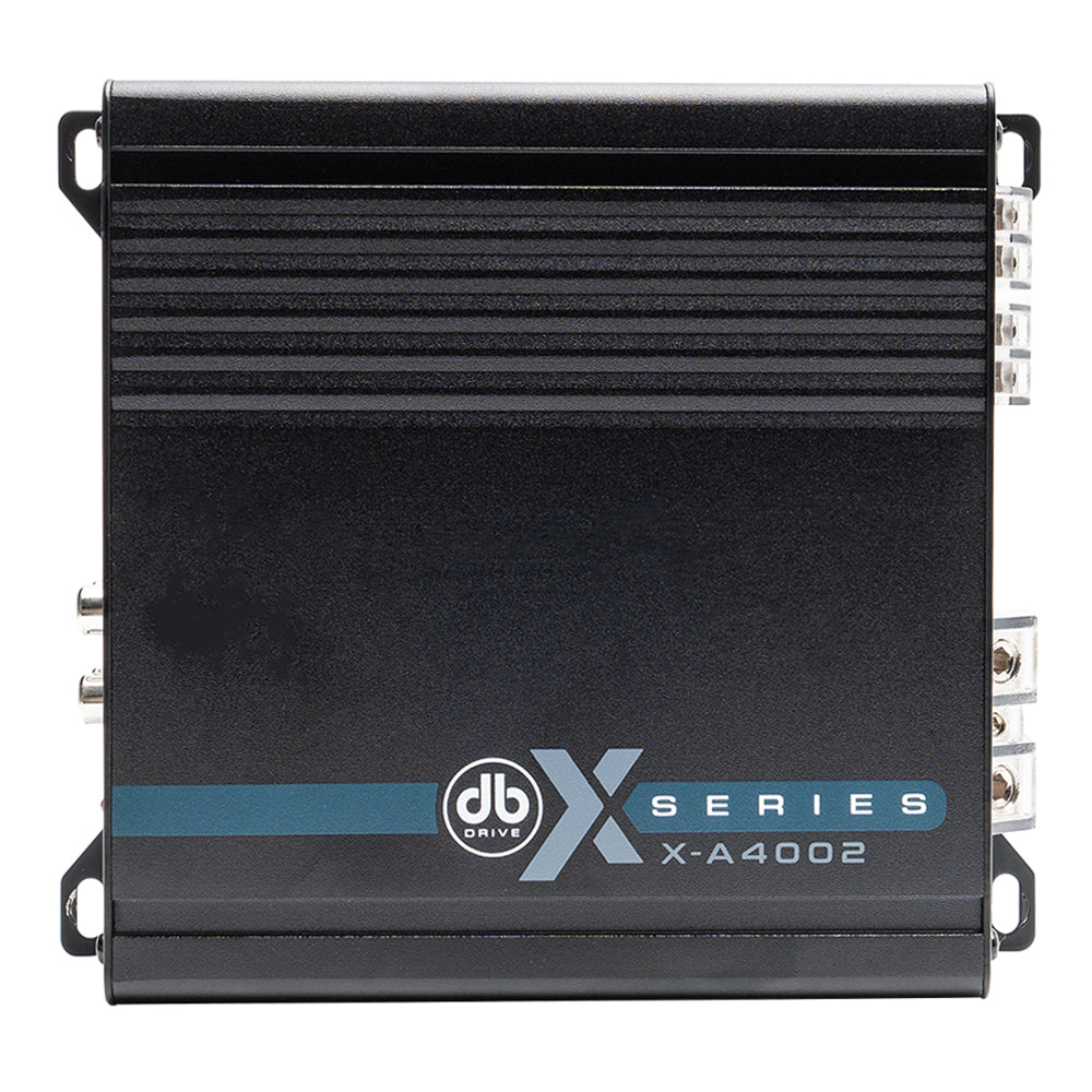 DB DRIVE AMP X-SERIES 2CH CLASS D RMS 75W X 2 @ 4OHM / 150W X 4 @ 2 OHM - X-A4002