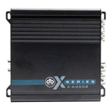 DB DRIVE AMP X-SERIES 2CH CLASS D RMS 75W X 2 @ 4OHM / 150W X 4 @ 2 OHM - X-A4002