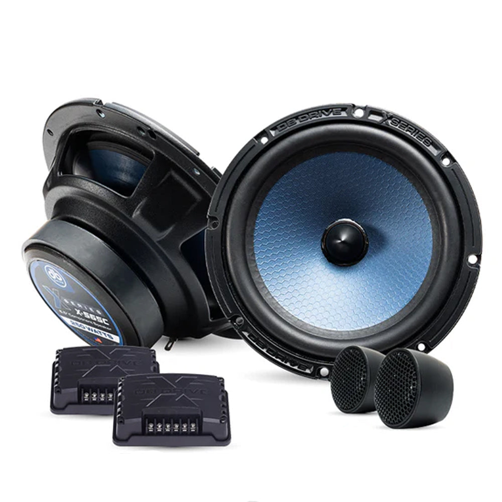 DB DRIVE 6.5" COMPONENT SPEAKERS 250W RMS (PAIR) X SERIES - X-S65C