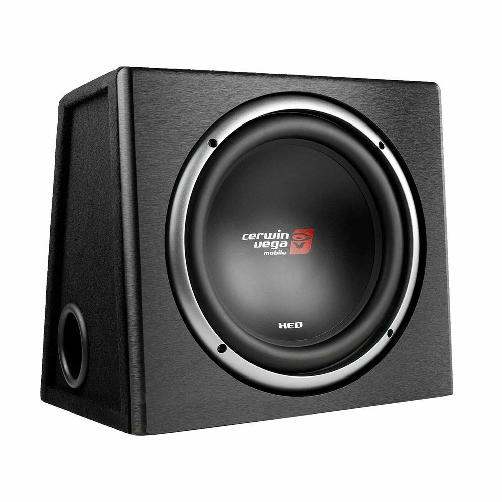 CERWIN VEGA 12" XED SERIES SUBWOOFER ENCLOSURE 225W RMS / 800W MAX (4OHM LOAD) - XE12SV