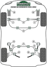 Ford Rear Trailing Arm Outer Bush
