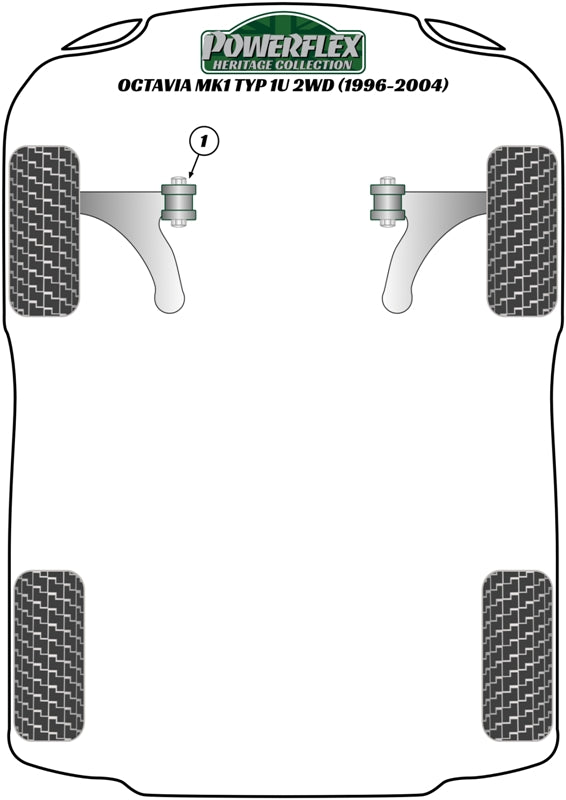 Front Wishbone Rear Bush