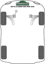 Front Engine Mount Dog Bone (Petrol/Tuned Diesel)