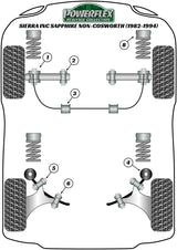 Ford Rear Beam Mounting Bush