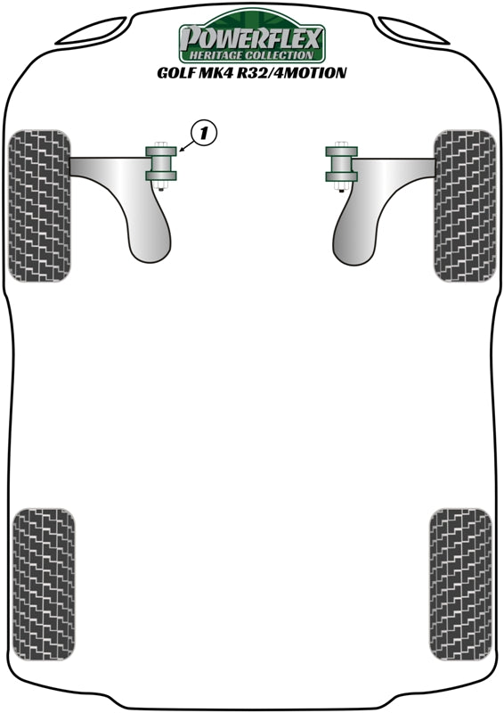Volkswagen Rear Anti Roll Bar Mounting 19mm