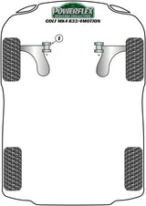 Front Wishbone (Cast) Rear Bush