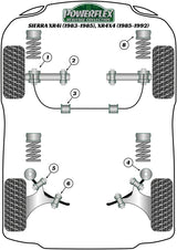 Ford Rear Beam Mounting Bush