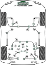 BMW Gear Shift Arm Front Bush Round