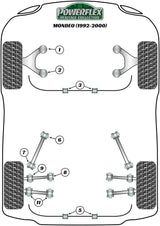 Ford Mondeo Front Wishbone Front Bush 60mm