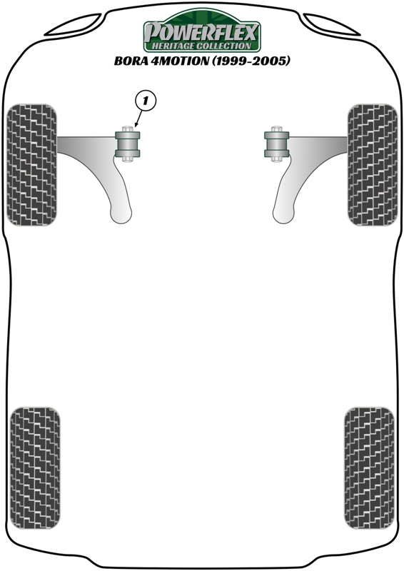 Volkswagen Rear Anti Roll Bar Mounting 19mm