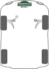 Front Strut Top Mount Bush -10mm