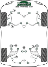 BMW 02 Series Anti Roll Bar Bush 20mm