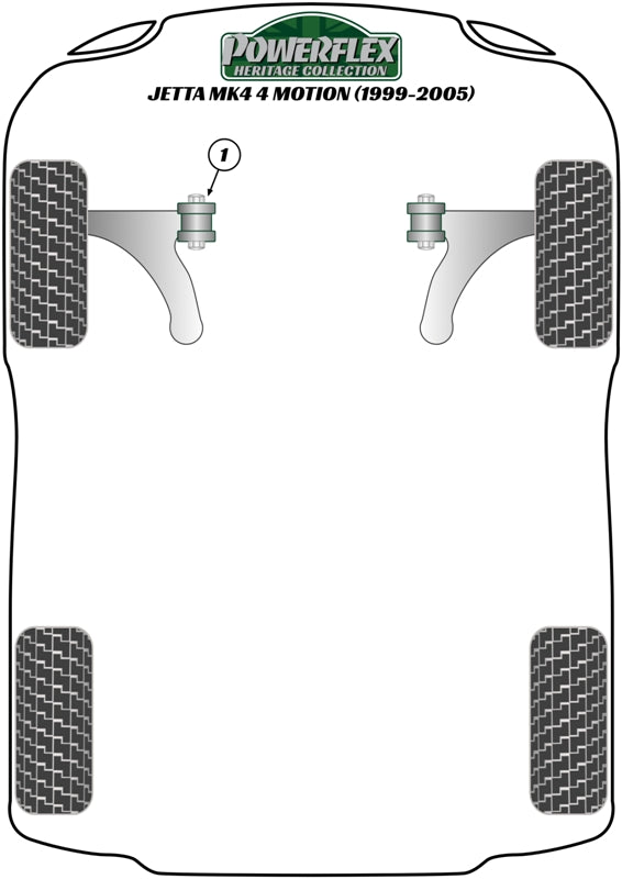 Volkswagen Rear Anti Roll Bar Mounting 19mm