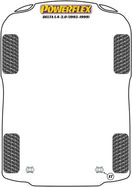 Front Lower Wishbone Front Bush