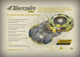 4Terrain Ultimate HD Clutch Kit suit Toyota LandCruiser VDJ79 76 78 1VD-FTV V8