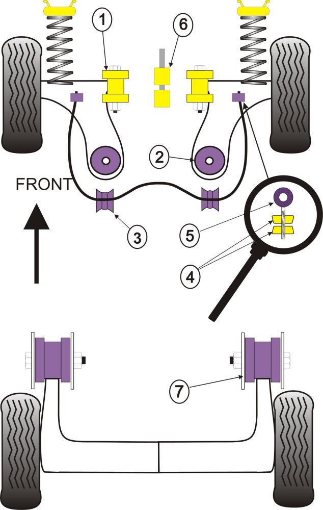 Rear Beam Mounting Bush