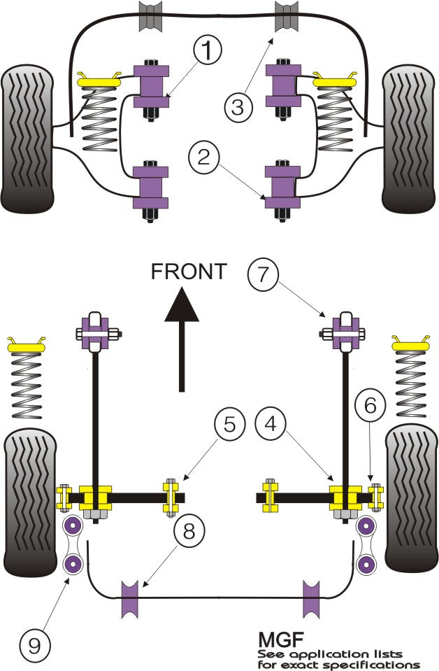 Lower Engine Mount Bush