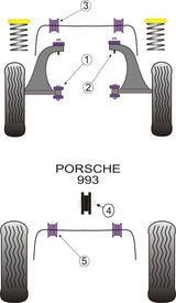 Porsche Rear Anti Roll Bar Bush 20mm