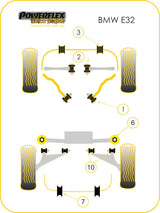 BMW Rear Roll Bar Mounting Bush 16.5mm